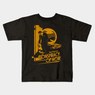 CONSPIRACY OF NOIR (OCHER) Kids T-Shirt